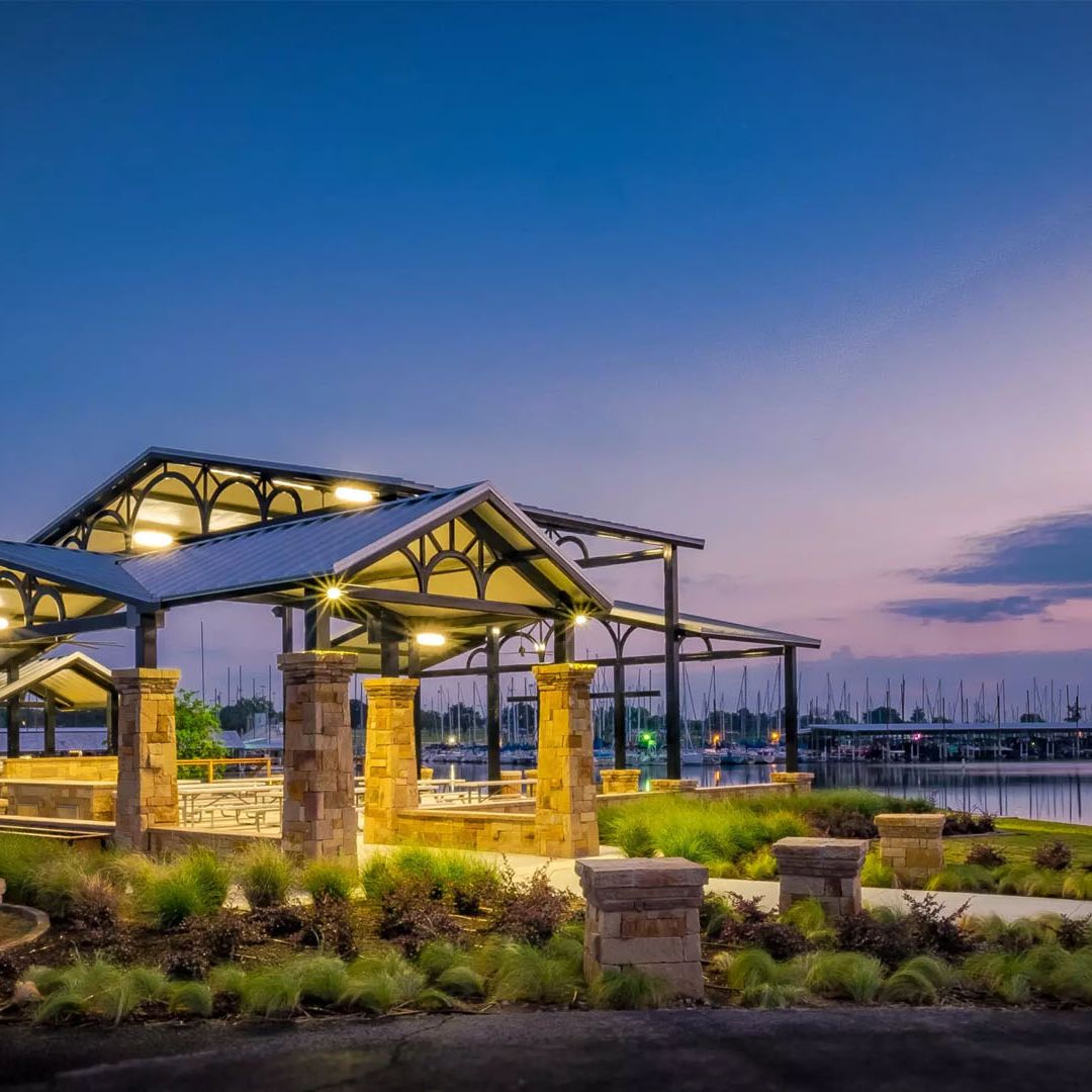 RV by the firepit at CampQYB