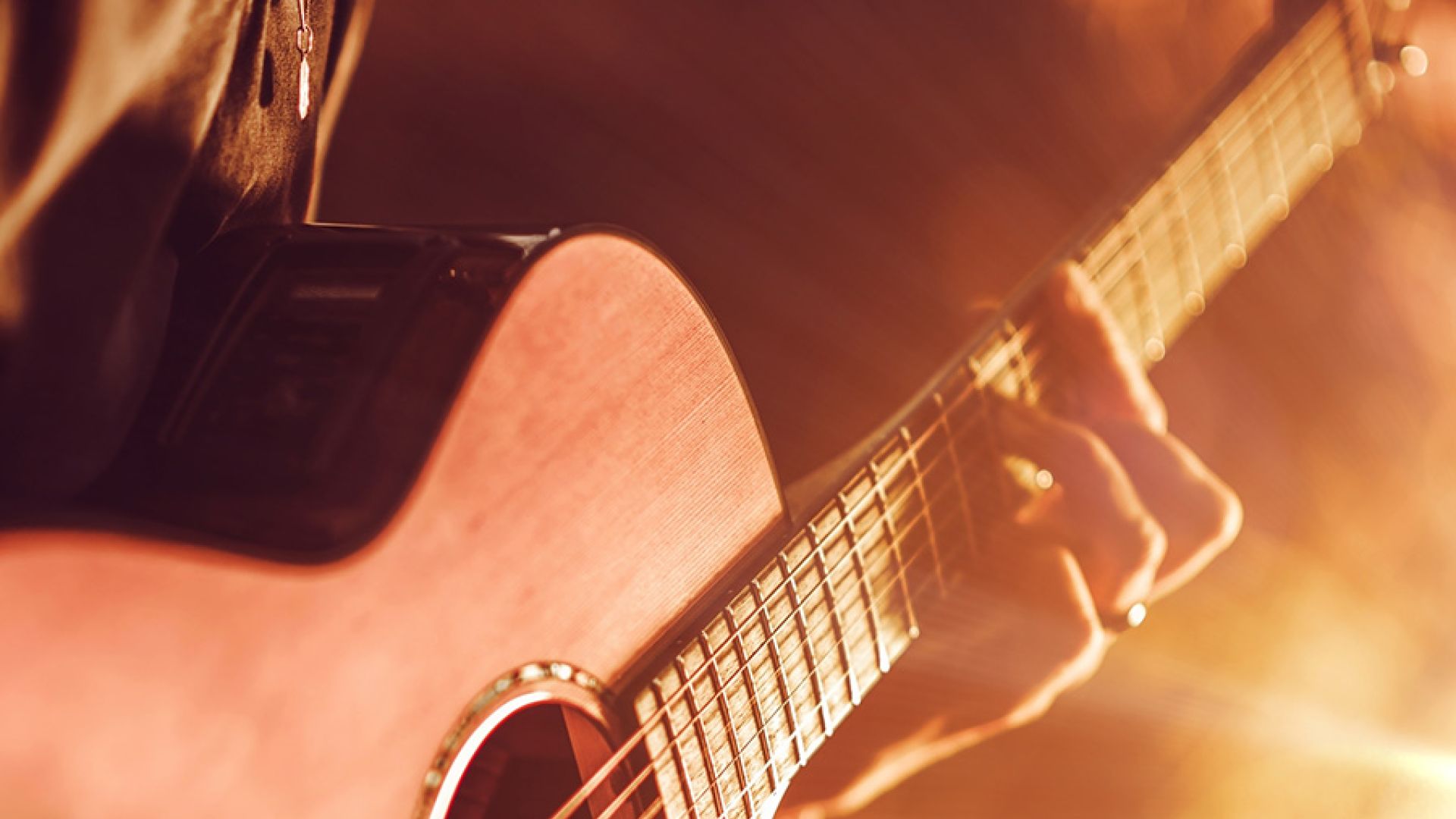 Guitar in hands