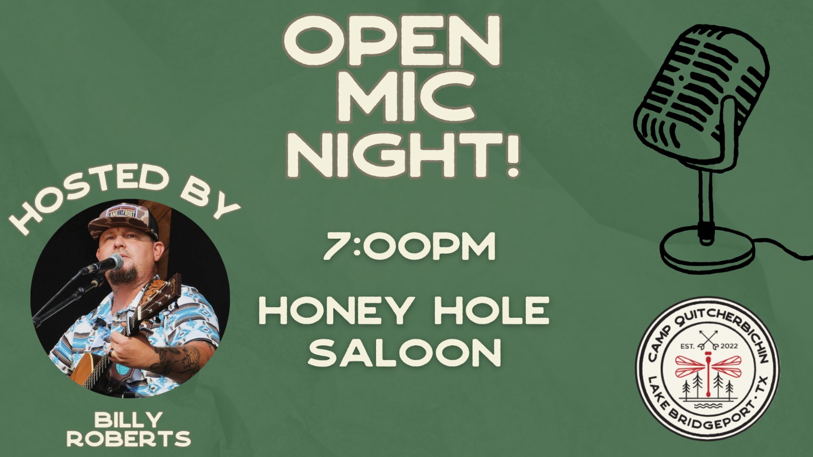 Open Mic Night!