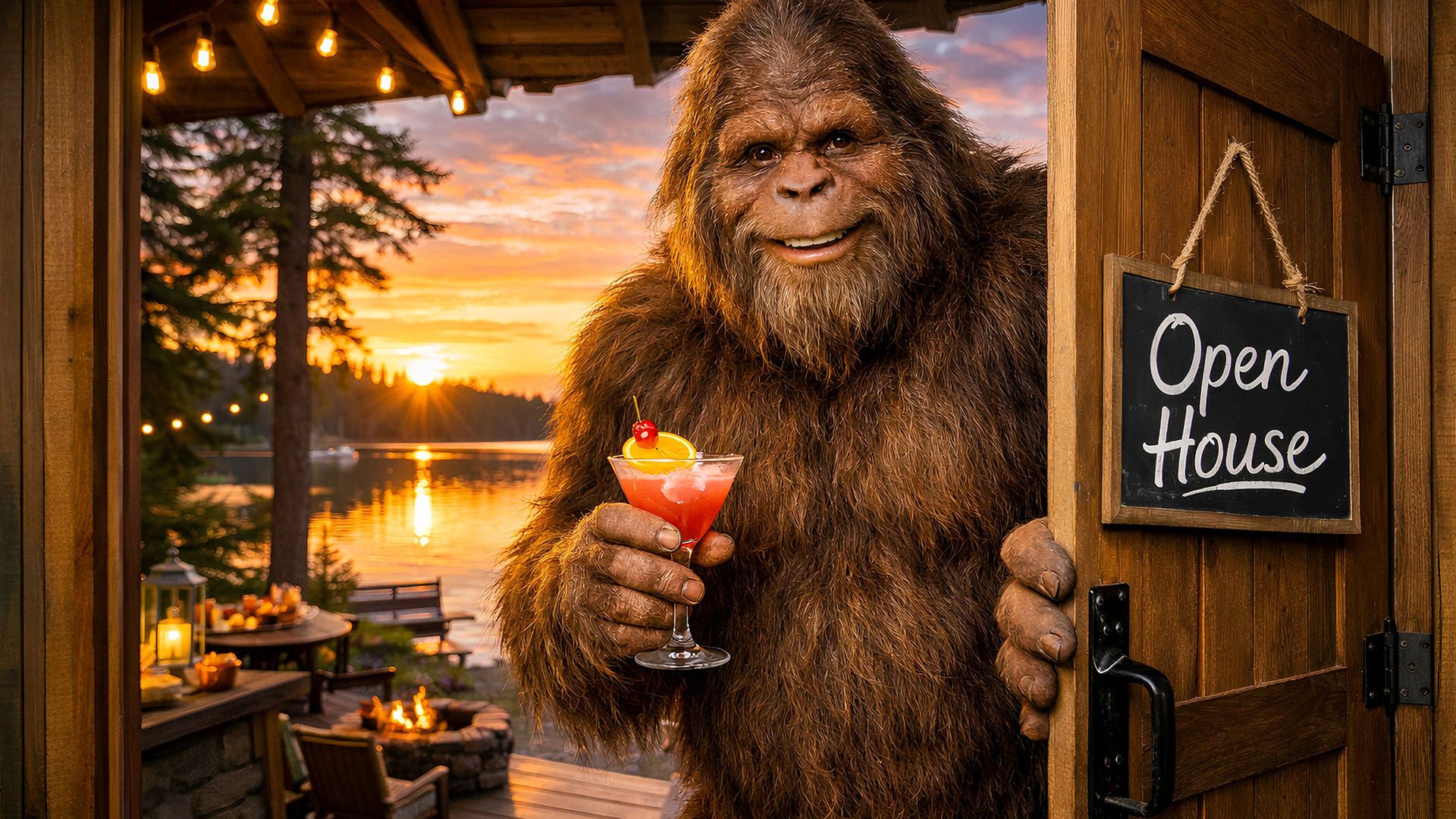 Gambler with cards and players guns pointed at him
