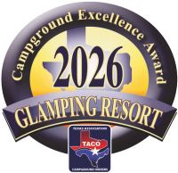 Camp Quitcherbichin Wins TACO Glamping Resort Of The Year